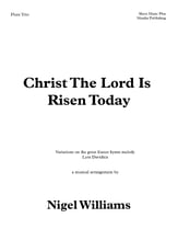 Christ the Lord is Risen Today P.O.D. cover